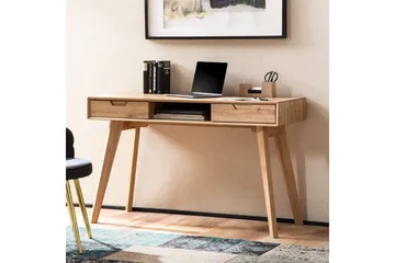 Skrivbord & datorbord Wohnling Brun - Møbler - Bord - Kontorbord - Skrivebord