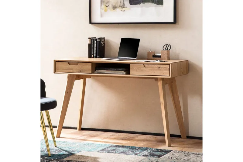 Skrivbord & datorbord Wohnling Brun - Møbler - Bord - Kontorbord - Skrivebord