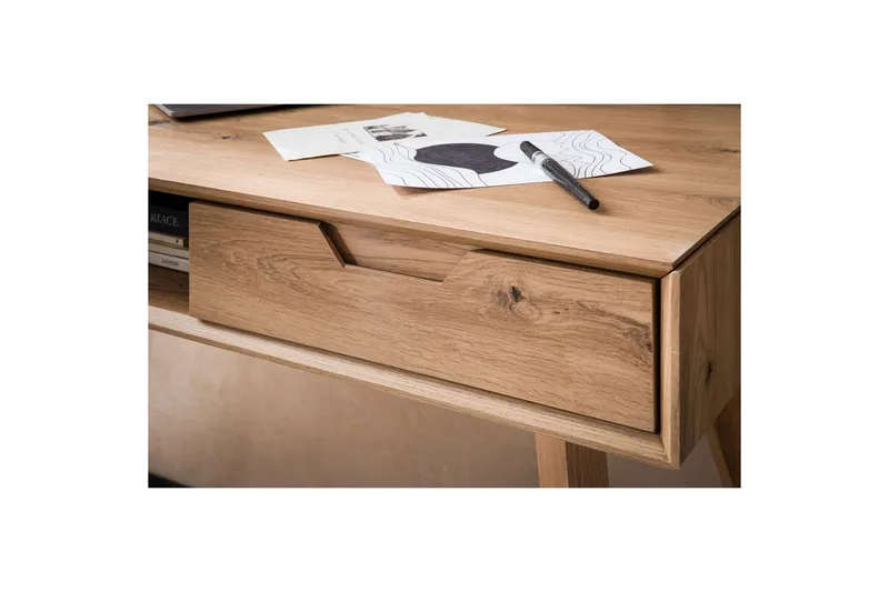 Skrivbord & datorbord Wohnling Brun - Møbler - Bord - Kontorbord - Skrivebord