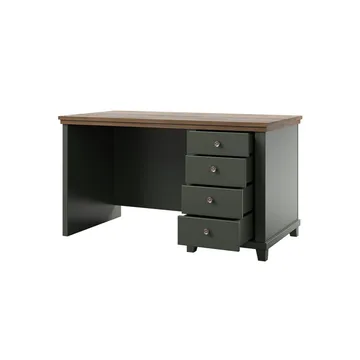 Skrivbord Skrivbord Evora med 4 Lådor Grön - Møbler - Bord - Kontorbord - Skrivebord