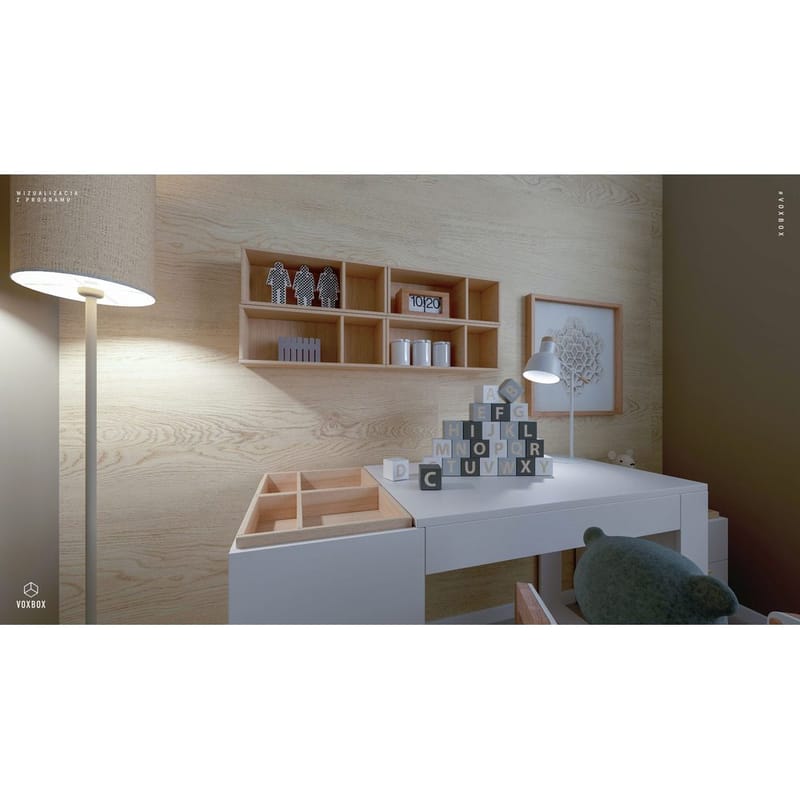 Skrivebord 4 You Fresh 140 cm - Sandbeige - Møbler - Bord - Kontorbord - Skrivebord