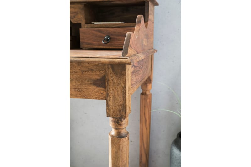 Aggrey Skrivebord 115 cm - Brun - Møbler - Bord - Kontorbord - Skrivebord