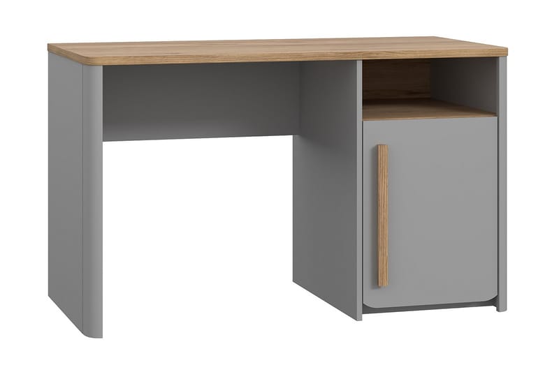 Ahmetbay Skrivebord 120 cm - Grå/Brun - Møbler - Bord - Kontorbord - Skrivebord