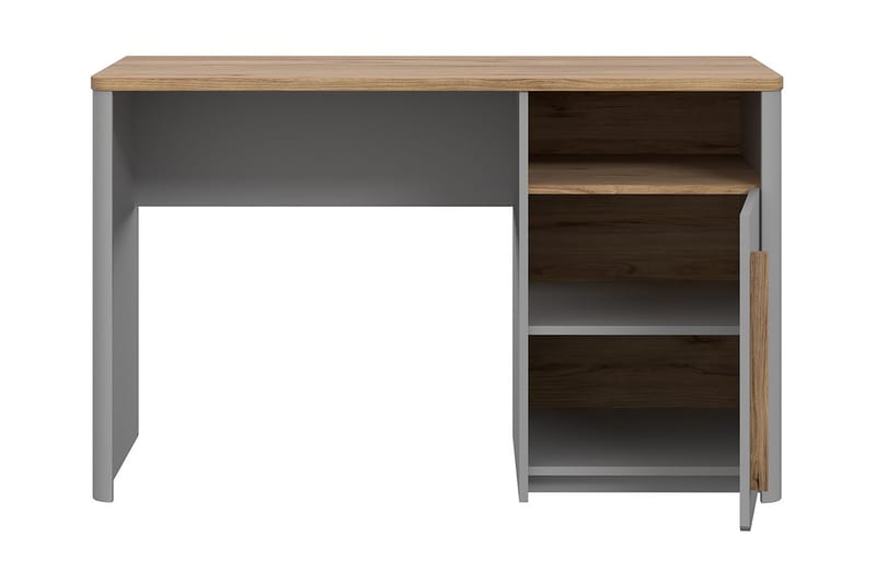 Ahmetbay Skrivebord 120 cm - Grå/Brun - Møbler - Bord - Kontorbord - Skrivebord