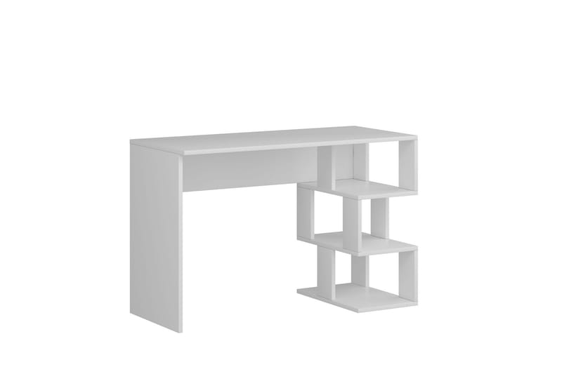 Alfered Skrivebord 110 cm - Hvit - Møbler - Bord - Kontorbord - Skrivebord
