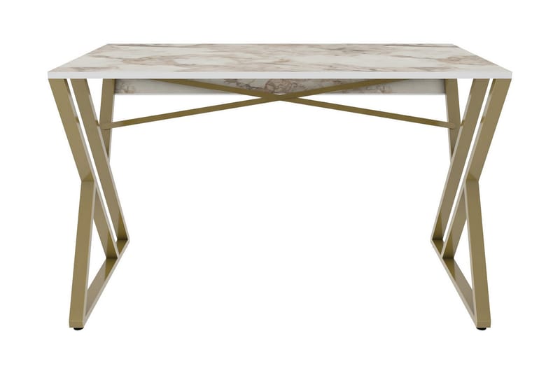 Andifli Skrivebord 60x75x120 cm - Hvit - Møbler - Bord - Kontorbord - Skrivebord