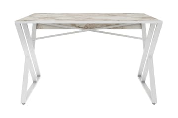 Andifli Skrivebord 60x75x120 cm - Hvit - Møbler - Bord - Kontorbord - Skrivebord
