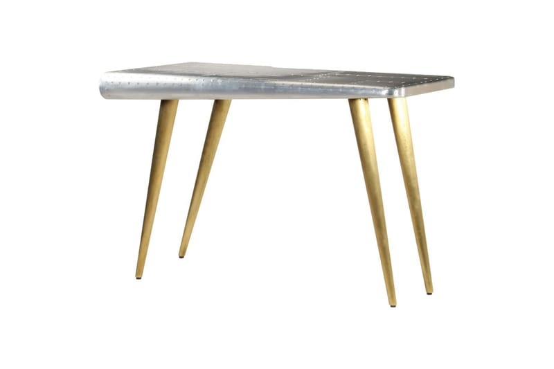 Aviator skrivebord i gammeldags luftfartsstil 120x60x76 cm - Møbler - Bord - Kontorbord - Skrivebord