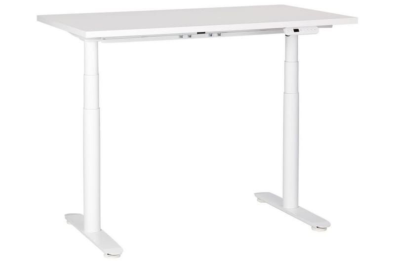 Banner Skrivebord 72x120 cm - Hvit - Møbler - Bord - Kontorbord - Skrivebord - Hev og senkbart skrivebord