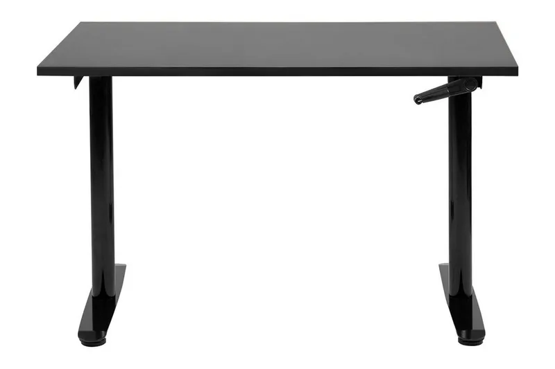 Banner Skrivebord 72x120 cm - Svart - Møbler - Bord - Kontorbord - Skrivebord - Hev og senkbart skrivebord
