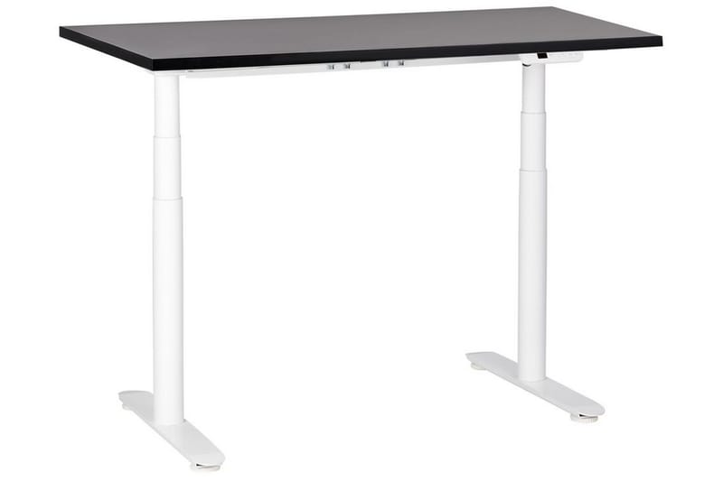 Banner Skrivebord 72x120 cm - Svart/Hvit - Møbler - Bord - Kontorbord - Skrivebord - Hev og senkbart skrivebord