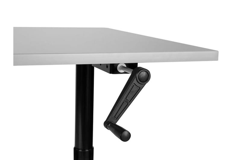 Banner Skrivebord 72x160 cm - Grå/Svart - Møbler - Bord - Kontorbord - Skrivebord - Hev og senkbart skrivebord