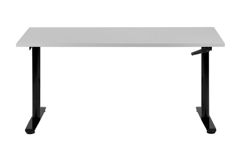 Banner Skrivebord 72x160 cm - Grå/Svart - Møbler - Bord - Kontorbord - Skrivebord - Hev og senkbart skrivebord