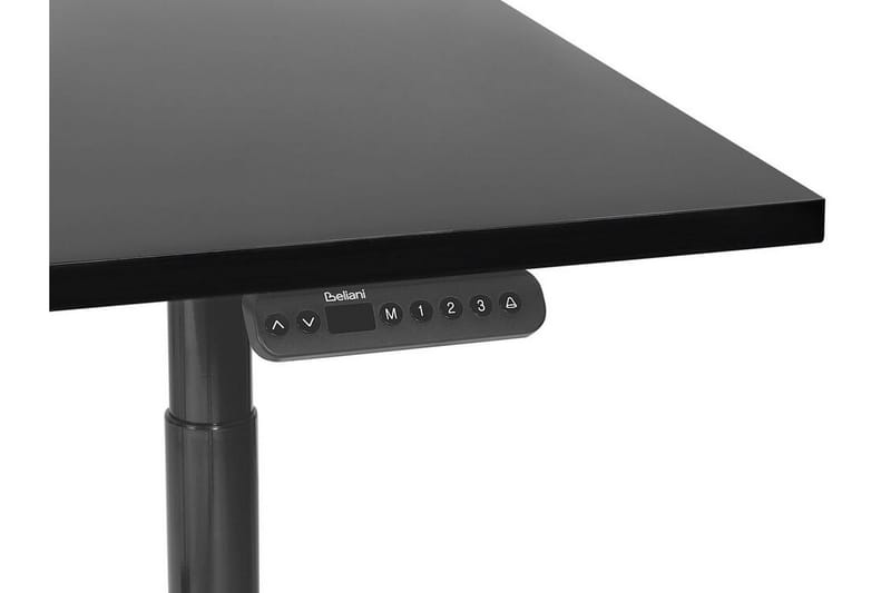 Banner Skrivebord 72x160 cm - Svart - Møbler - Bord - Kontorbord - Skrivebord - Hev og senkbart skrivebord