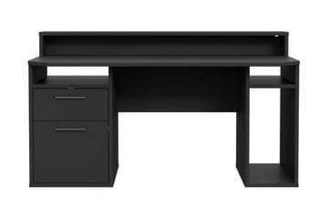 Bays Gaming Skrivebord 160 cm - Svart - Møbler - Bord - Kontorbord - Skrivebord
