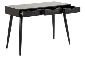 Bernard Skrivebord 110x110 cm - Sort - Møbler - Bord - Kontorbord - Skrivebord