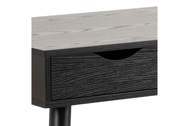 Bernard Skrivebord 110x110 cm - Sort - Møbler - Bord - Kontorbord - Skrivebord
