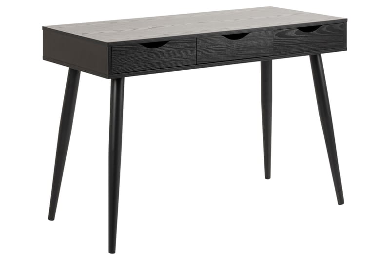 Bernard Skrivebord 110x110 cm - Sort - Møbler - Bord - Kontorbord - Skrivebord
