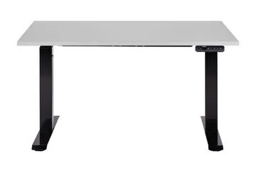 Bina Skrivebord 72x120 cm - Grå/Svart - Møbler - Bord - Kontorbord - Skrivebord - Hev og senkbart skrivebord