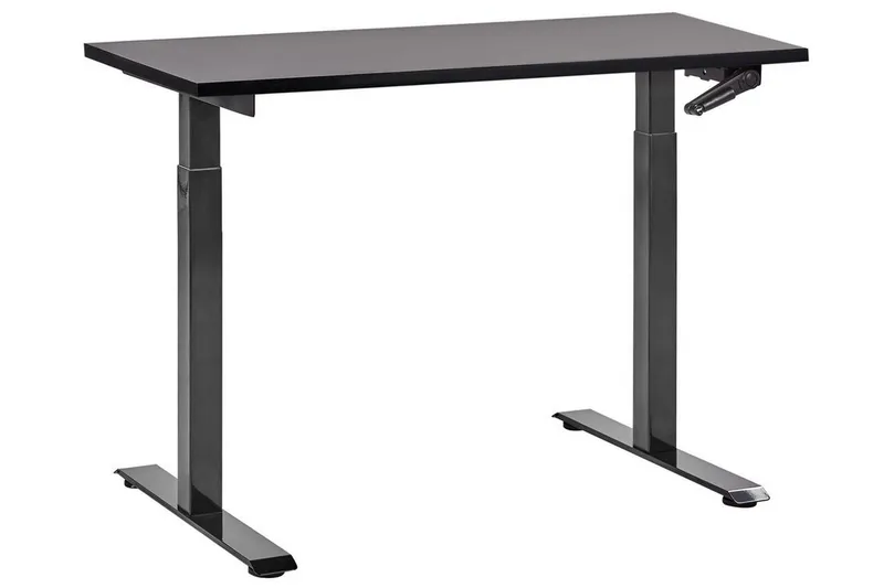 Bina Skrivebord 72x120 cm i Malt Tre, Svart