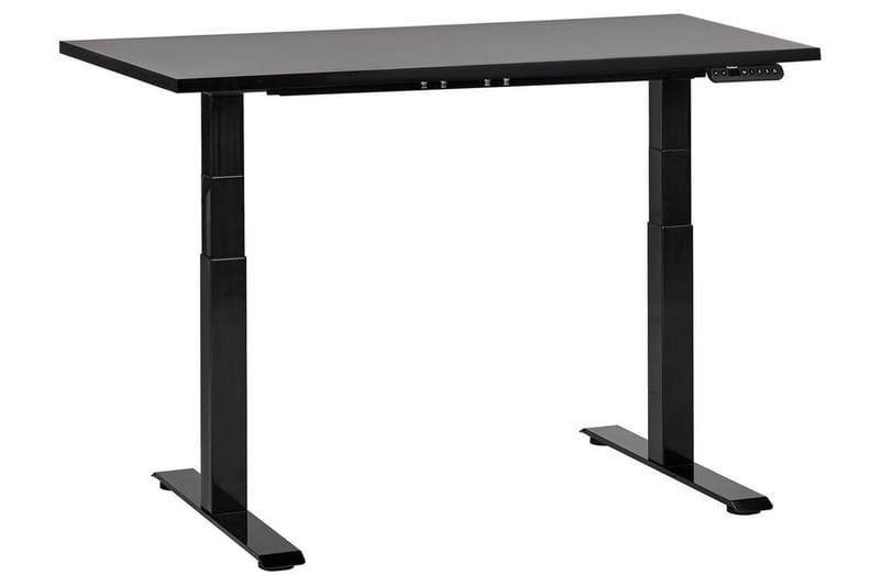 Bina Skrivebord 72x120 cm - Svart - Møbler - Bord - Kontorbord - Skrivebord - Hev og senkbart skrivebord