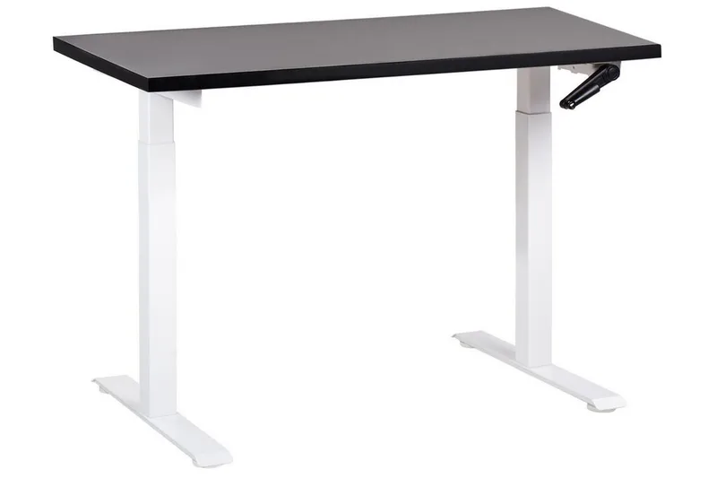 Bina Skrivebord 72x120 cm, Svart/Hvit