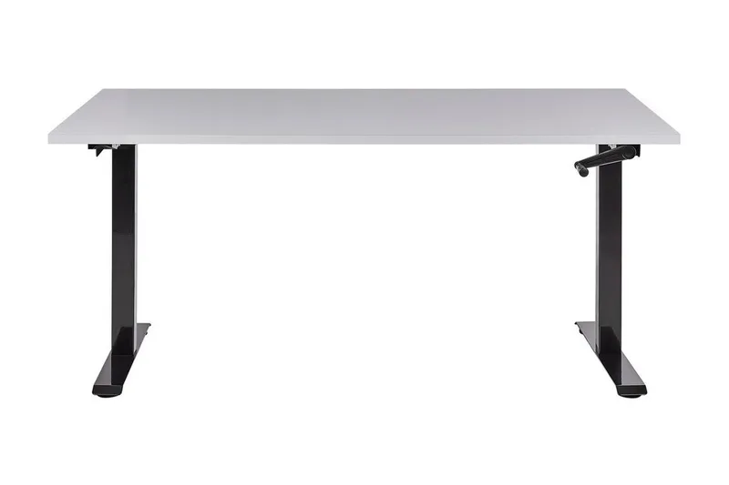 Bina Skrivebord 72x160 cm - Grå/Svart - Møbler - Bord - Kontorbord - Skrivebord - Hev og senkbart skrivebord