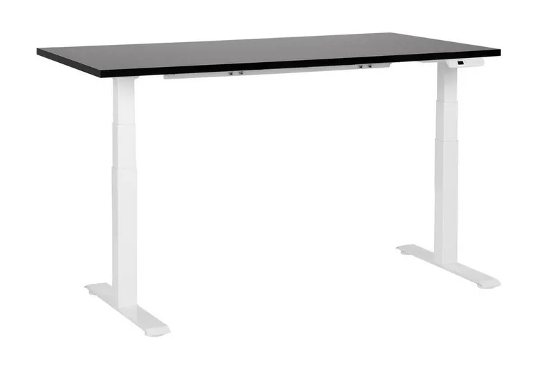 Bina Skrivebord 72x160 cm i Malt Tre, Svart|Hvit