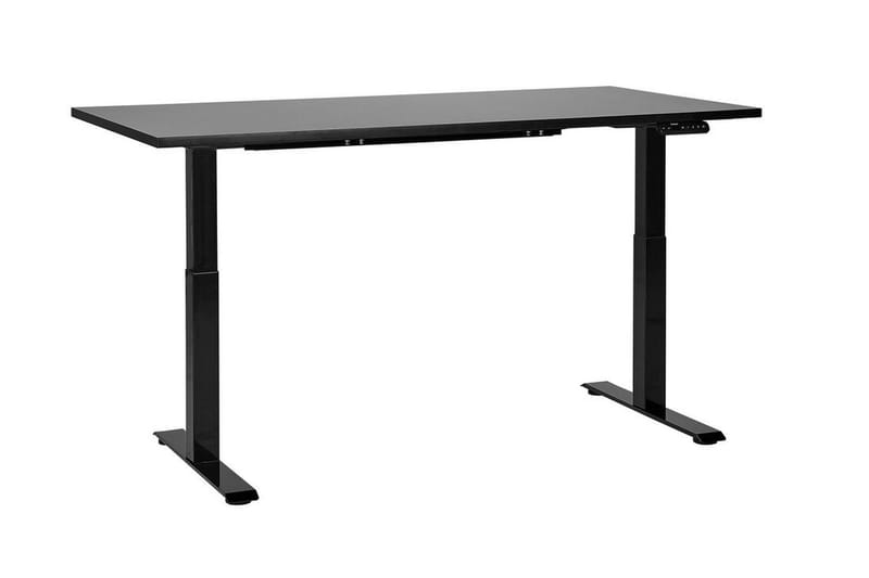 Bina Skrivebord 72x160 cm - Svart - Møbler - Bord - Kontorbord - Skrivebord - Hev og senkbart skrivebord
