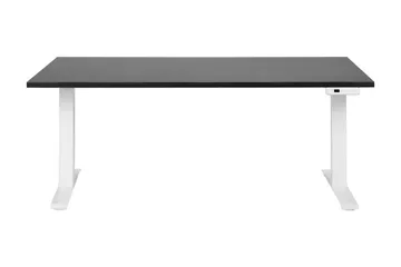 Bina Skrivebord 72x160 cm - Svart/Hvit - Møbler - Bord - Kontorbord - Skrivebord - Hev og senkbart skrivebord