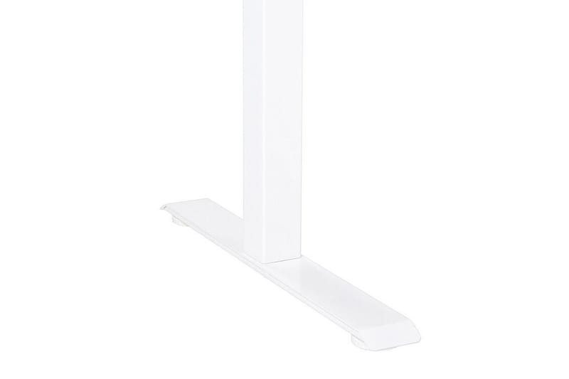 Bina Skrivebord 80x180 cm - Mørkt tre/Hvit - Møbler - Bord - Kontorbord - Skrivebord - Hev og senkbart skrivebord