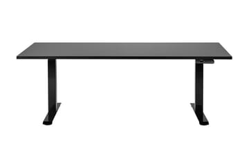 Bina Skrivebord 80x180 cm - Svart - Møbler - Bord - Kontorbord - Skrivebord - Hev og senkbart skrivebord