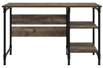 Bradford Skrivebord 120 cm Mørkebrun - Queer Eye - Møbler - Bord - Kontorbord - Skrivebord