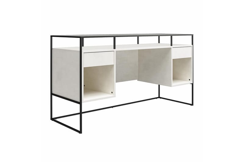 Bradford Skrivebord 139 cm Grå - Queer Eye - Møbler - Bord - Kontorbord - Skrivebord