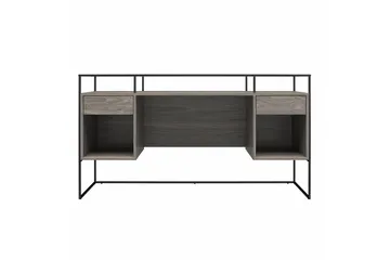 Bradford Skrivebord 141 cm Grå - Queer Eye - Møbler - Bord - Kontorbord - Skrivebord