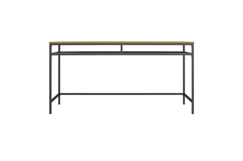 Bradford Skrivebord 153 cm Grå - Dorel Home - Møbler - Bord - Kontorbord - Skrivebord