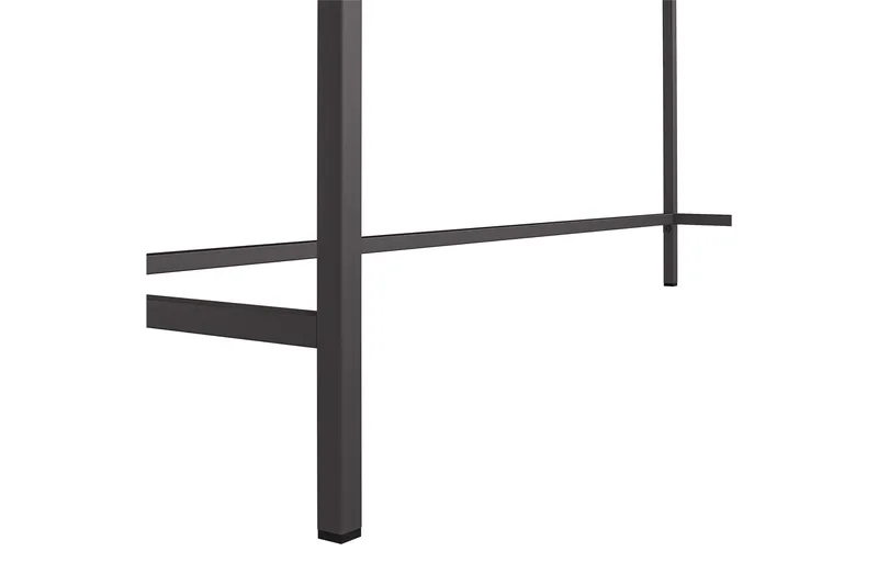 Bradford Skrivebord 153 cm Grå - Dorel Home - Møbler - Bord - Kontorbord - Skrivebord