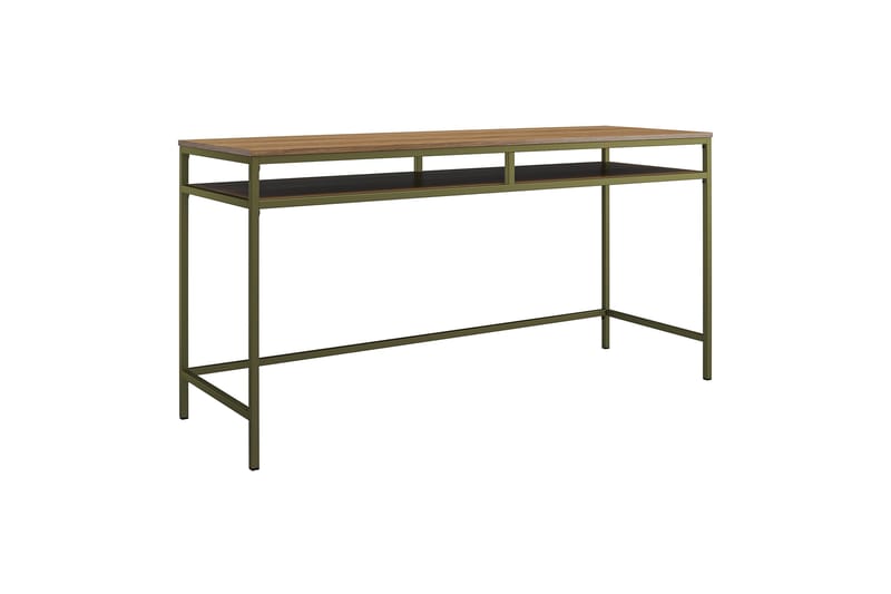 Bradford Skrivebord 153 cm Olivengrønn - Dorel Home - Møbler - Bord - Kontorbord - Skrivebord