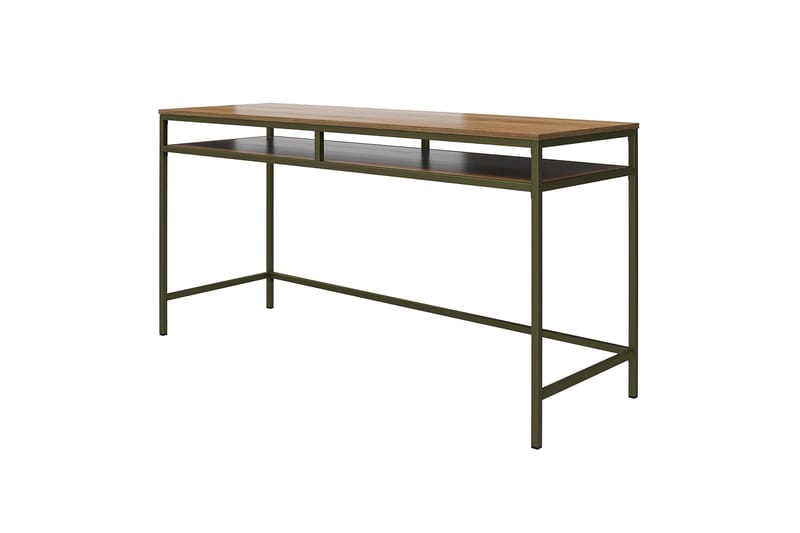 Bradford Skrivebord 153 cm Olivengrønn - Dorel Home - Møbler - Bord - Kontorbord - Skrivebord