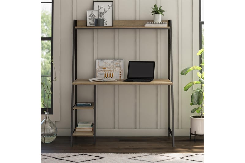 Bradshaw Skrivebord 111 cm Brun - Novogratz - Møbler - Bord - Kontorbord - Skrivebord