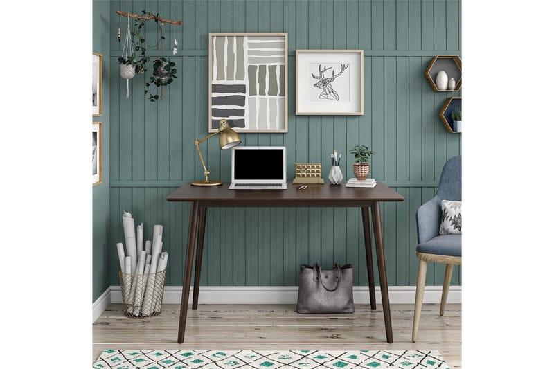 Brittany Skrivebord 121 cm Natur - Novogratz - Møbler - Bord - Kontorbord - Skrivebord