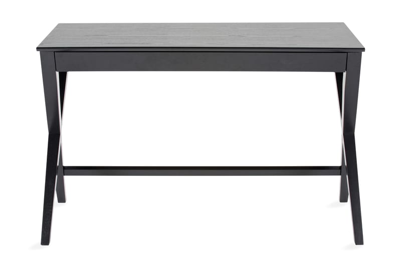 Brixer Skrivebord 120 cm med Oppbevaringsskuff - Natur/Svart - Skrivebord