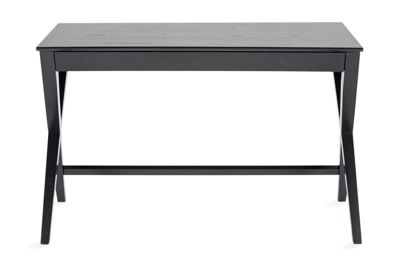 Brixer Skrivebord 120 cm med Oppbevaringsskuff, Natur/Svart