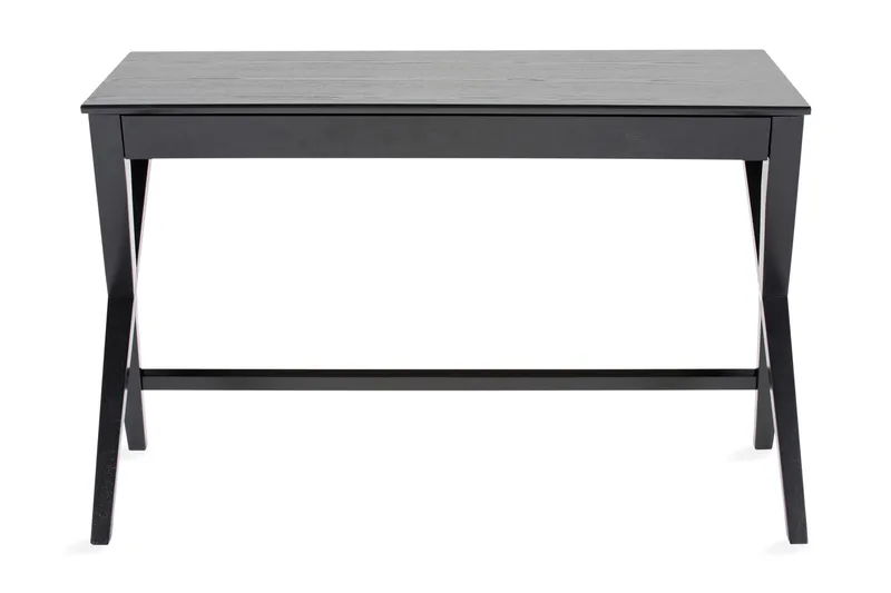 Brixer Skrivebord 120 cm med Oppbevaringsskuff, Natur/Svart