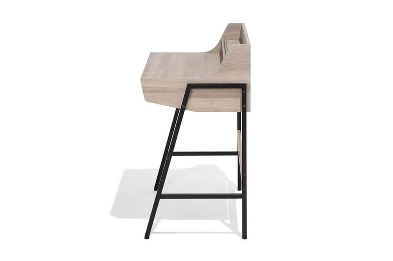 Broxtona Skrivebord 77 cm med Oppbevaring - Tre/Natur - Møbler - Bord - Kontorbord - Skrivebord
