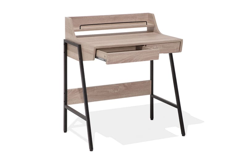 Broxtona Skrivebord 77 cm med Oppbevaring - Tre/Natur - Møbler - Bord - Kontorbord - Skrivebord