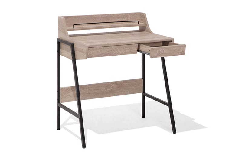 Broxtona Skrivebord 77 cm med Oppbevaring - Tre/Natur - Møbler - Bord - Kontorbord - Skrivebord