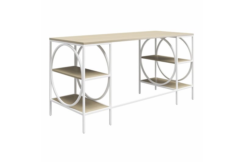 Cambridge Skrivebord 152 cm Brun - Dorel Home - Møbler - Bord - Kontorbord - Skrivebord