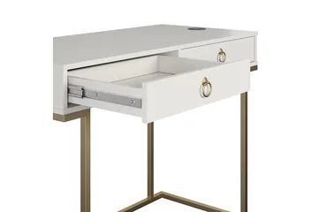 Camila Skrivebord 106 cm Hvit - Møbler - Bord - Kontorbord - Skrivebord