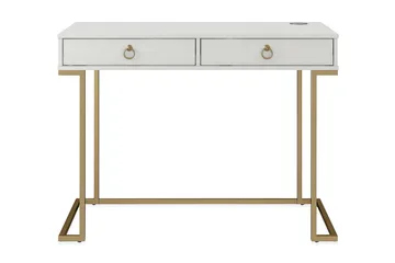 Camila Skrivebord 106 cm Hvit - Møbler - Bord - Kontorbord - Skrivebord
